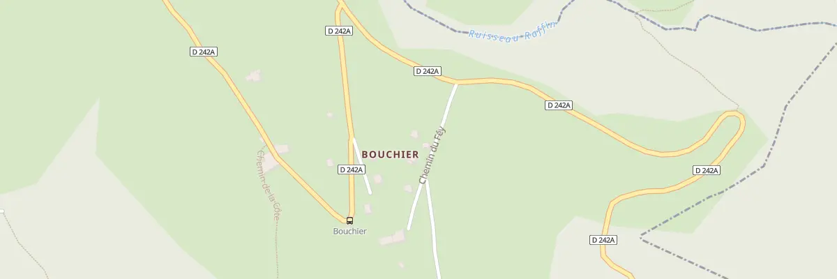 Plan du 78 Che du Féy à Saint-Andéol