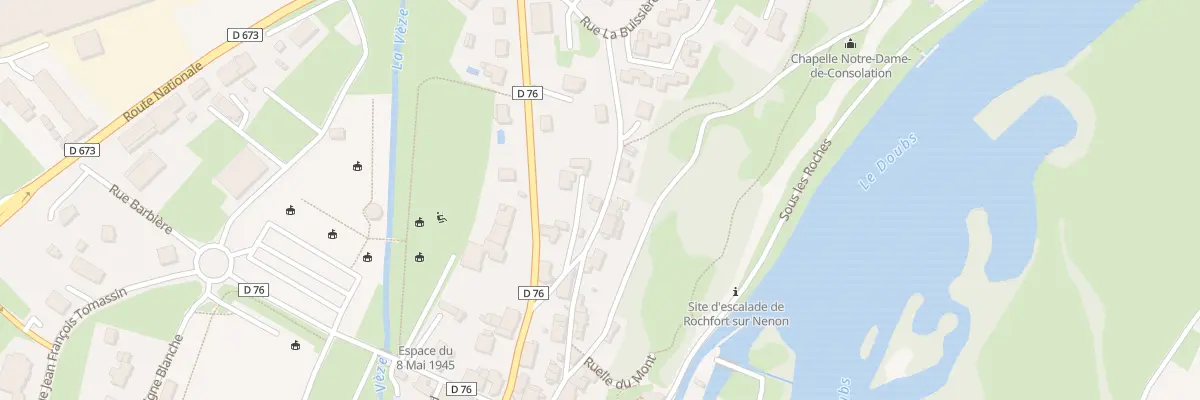 Plan du 22 Rue du Château à Rochefort-sur-Nenon