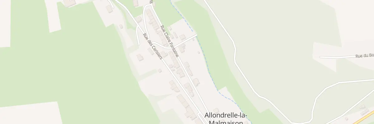 Plan du 5 Rue Claire Fontaine à Allondrelle-la-Malmaison