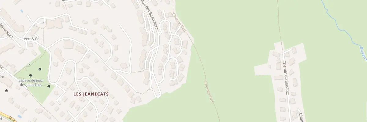 Plan du 28 Rue des Agnelons à Villard-de-Lans