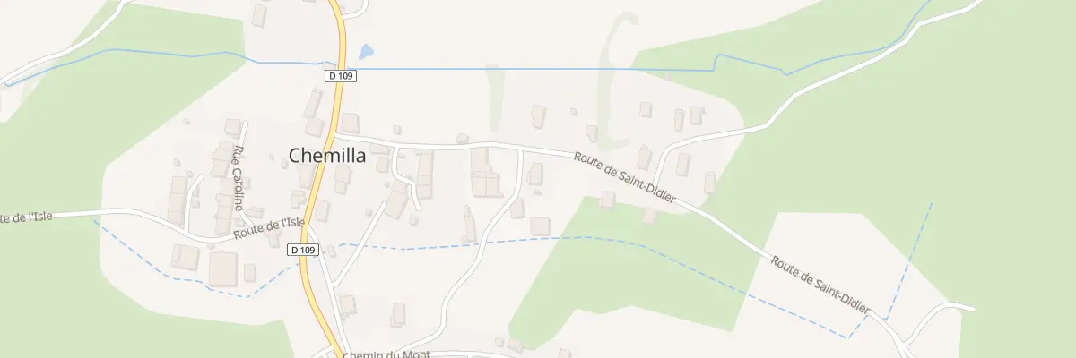 Plan du 6 Rte de Saint-Didier à Saint-Hymetière-sur-Valouse