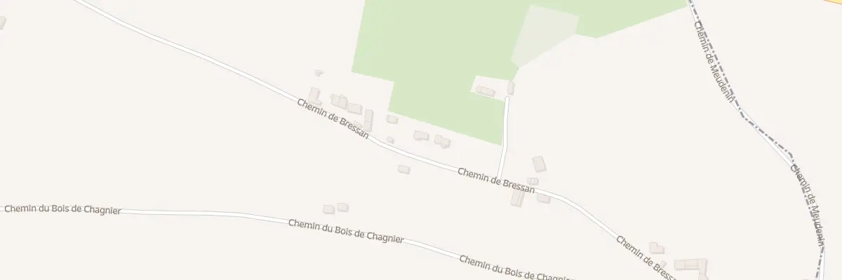 Plan du 863 Che de Bressan à La Bâtie-Montgascon