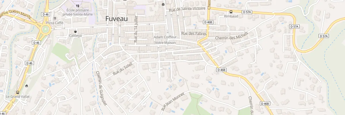 Plan du 20 Rue du Soleil à Fuveau