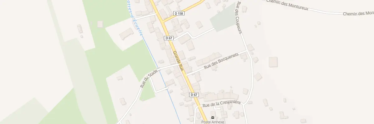 Plan du 44 Grande Rue à Oyrières