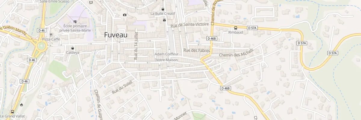 Plan du 4 Rue du Quatre Septembre à Fuveau