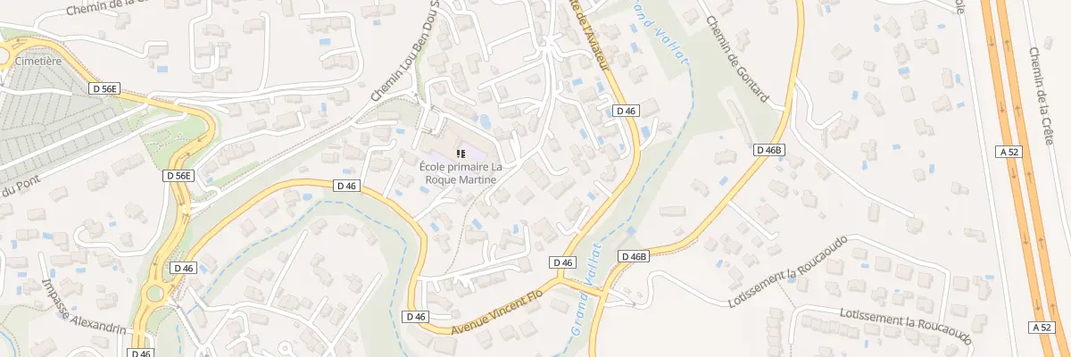 Plan du 37A Che de la Roque Martine à Fuveau