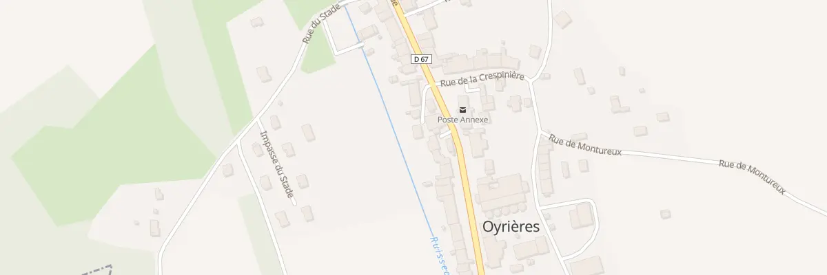 Plan du 4 Rue du Puits à Oyrières