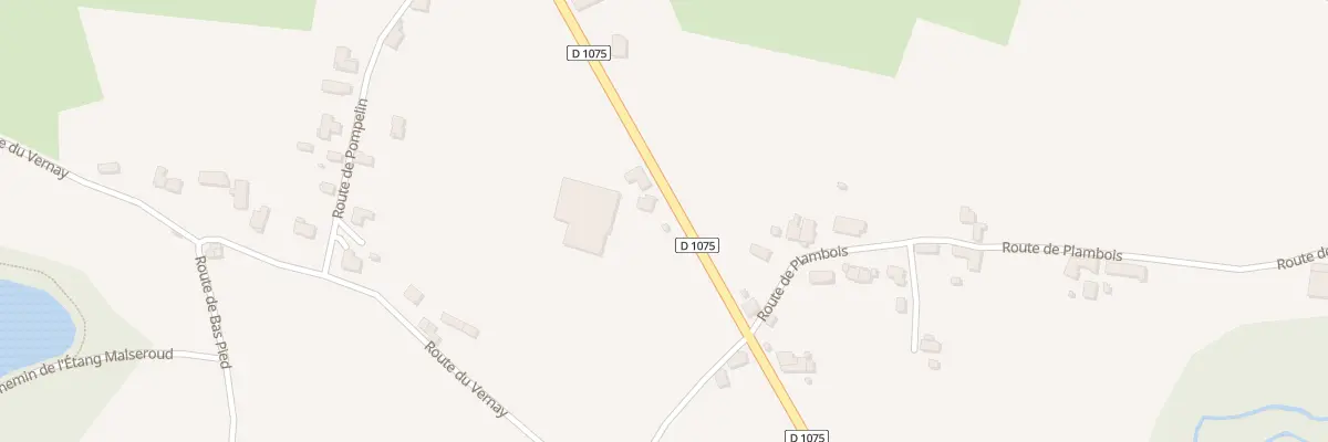 Plan du 2549 Rte Rd 1075 (Fitilieu) aux Abrets en Dauphiné