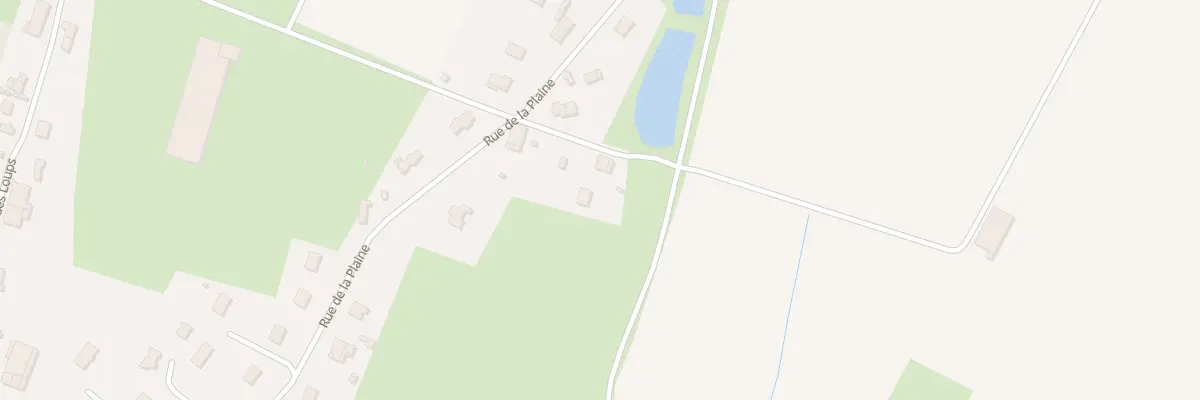 Plan du 19 Rue de la Plaine à La Loye