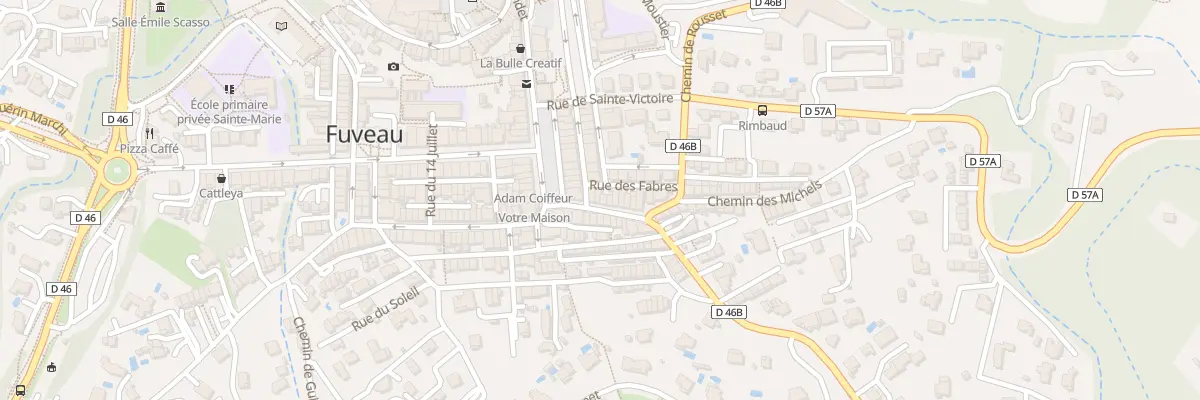 Plan du 5 Rue du Quatre Septembre à Fuveau