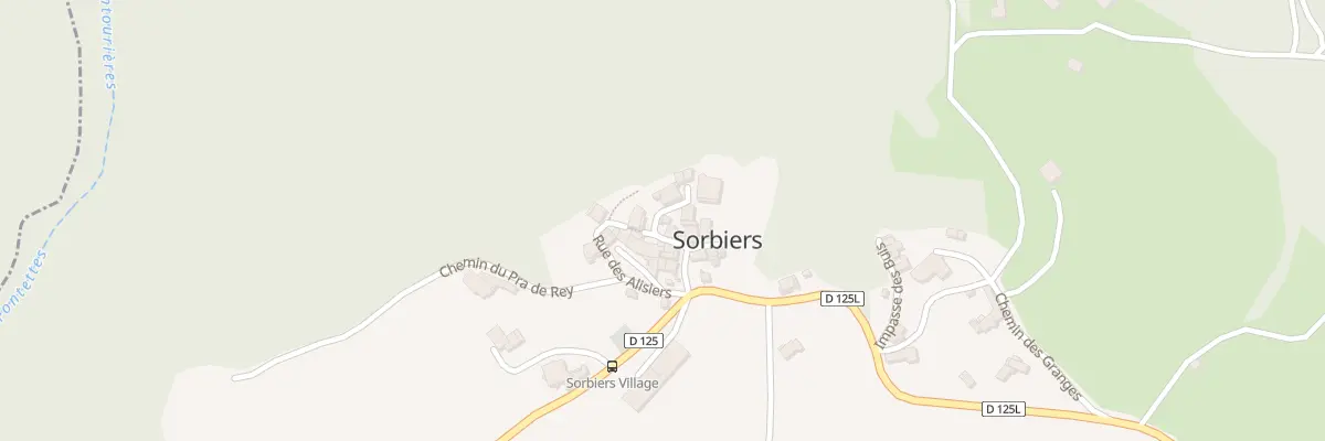 Plan du 5034 Le Village à Sorbiers