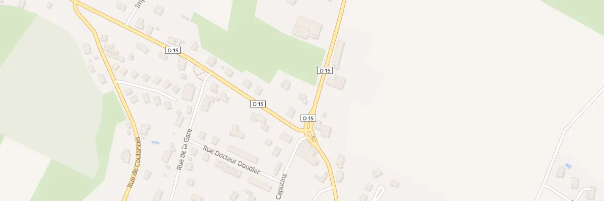 Plan du 1 Rue des Baraques à Pesmes