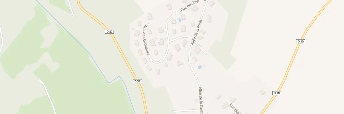 Plan du 5 Rue des Gentianes à Amange