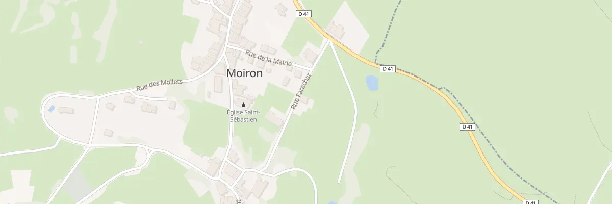 Plan du 9 Rue Farachat à Moiron