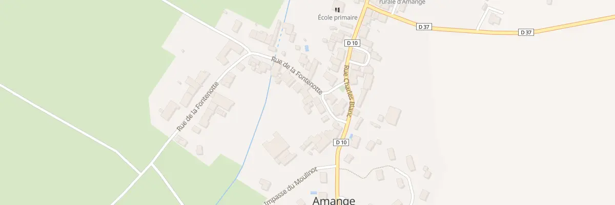 Plan du 5 Rue du Four à Amange