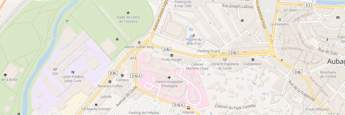 Plan du 13 Av des Goums à Aubagne