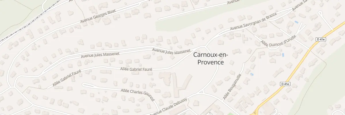 Plan du 1 Av Jules Massenet à Carnoux-en-Provence