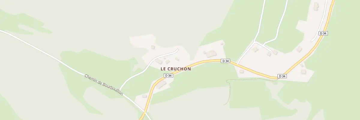 Plan du 180 Sous Chatillon à Champdor-Corcelles