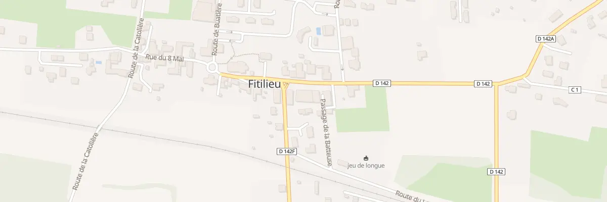 Plan du 132 Rue du 11 Novembre (Fitilieu) aux Abrets en Dauphiné