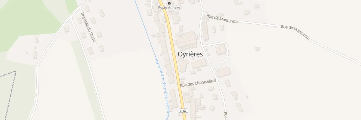 Plan du 24A Gr Grande Rue à Oyrières