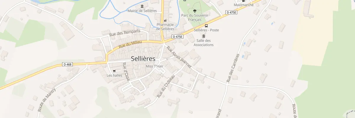 Plan du 8 Rue Alexis Janet à Sellières