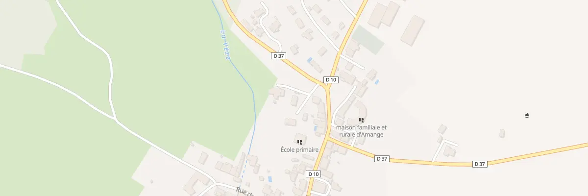 Plan du 1B Che du Moulin à Amange