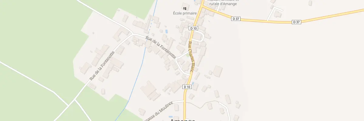 Plan du 2 Rue du Four à Amange