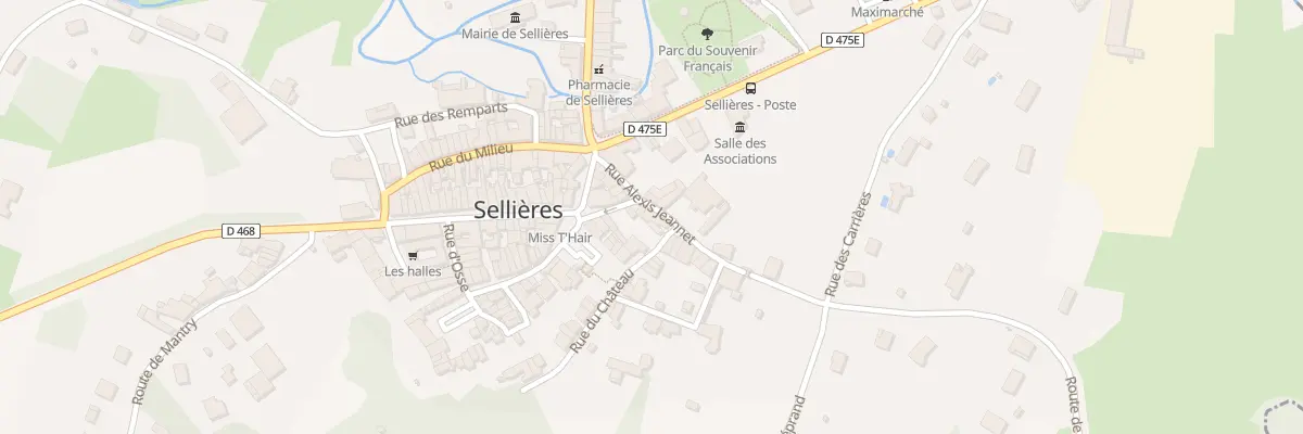 Plan du 10 Rue Alexis Janet à Sellières