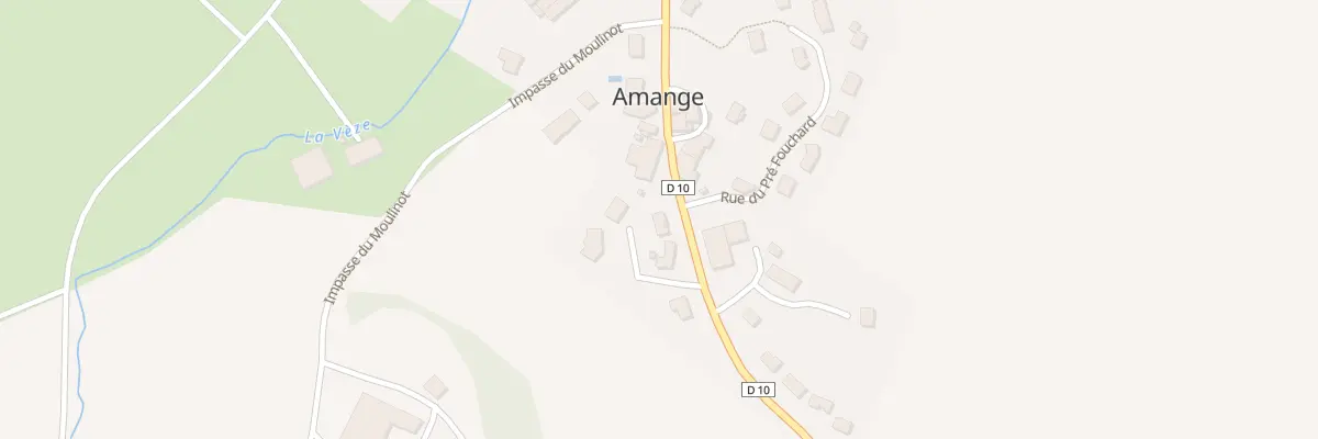 Plan du 22 Rue de la Fontaine à Amange