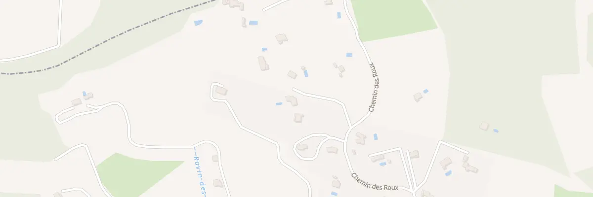 Plan du 315 Che des Roux à Grambois