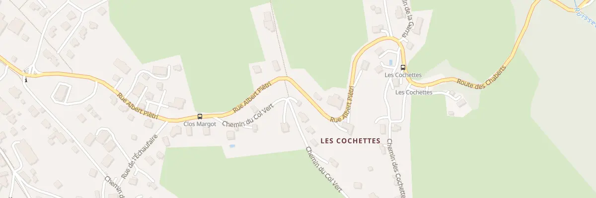 Plan du 143 Che du Col Vert à Villard-de-Lans