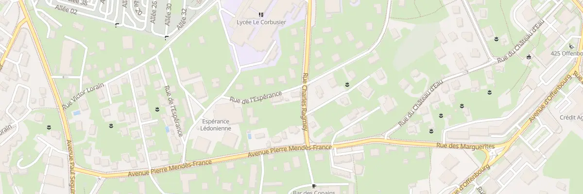 Plan du 85 Rue Charles Ragmey à Lons-le-Saunier
