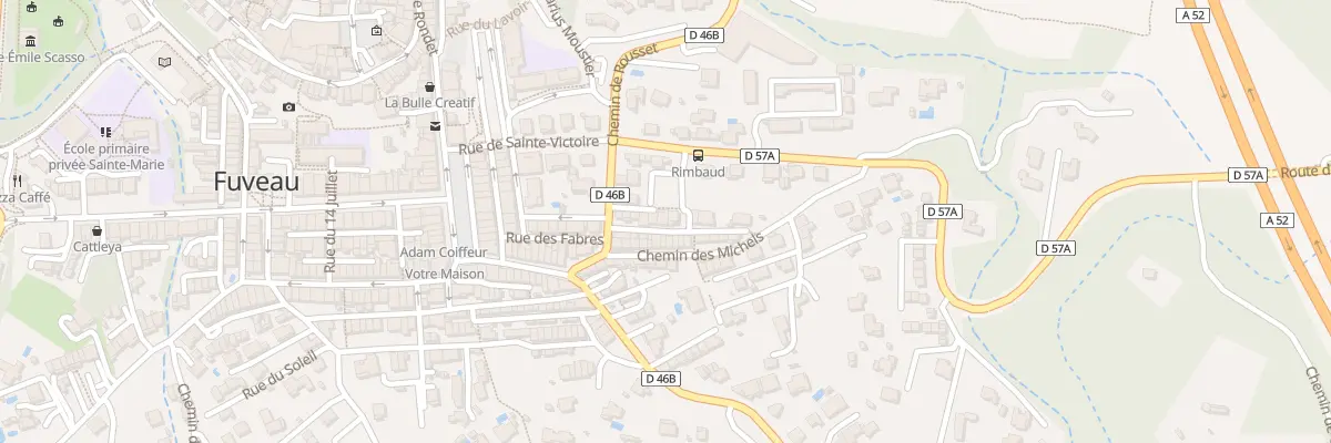 Plan du 9 Rue du Tuve à Fuveau