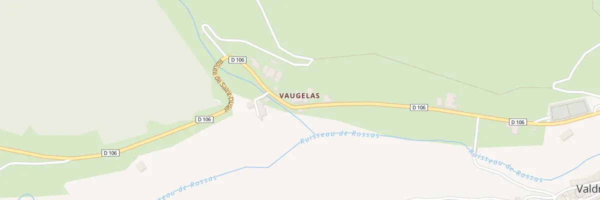 Plan du 13 Rte de Saint Dizier à Valdrôme