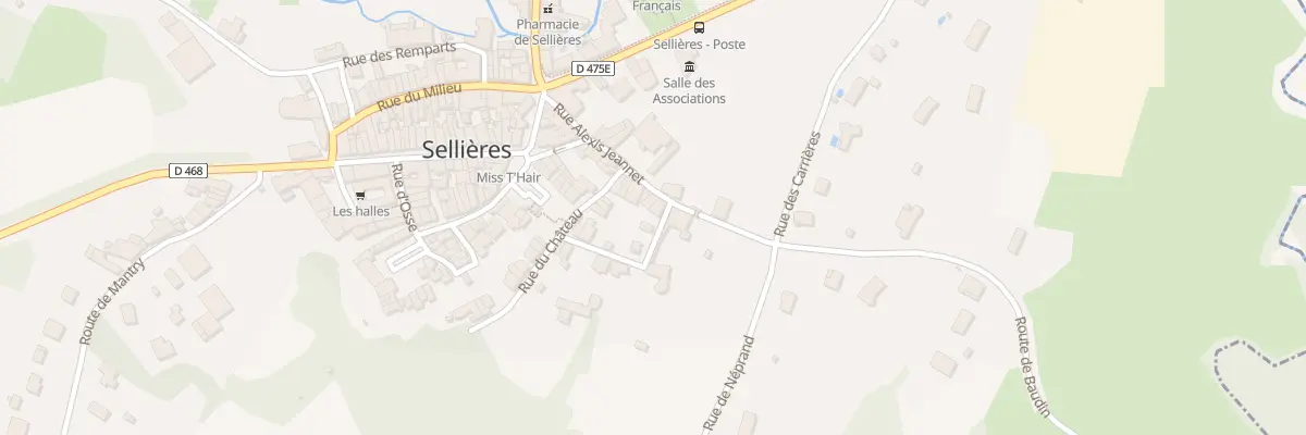 Plan du 16 Rue Alexis Janet à Sellières
