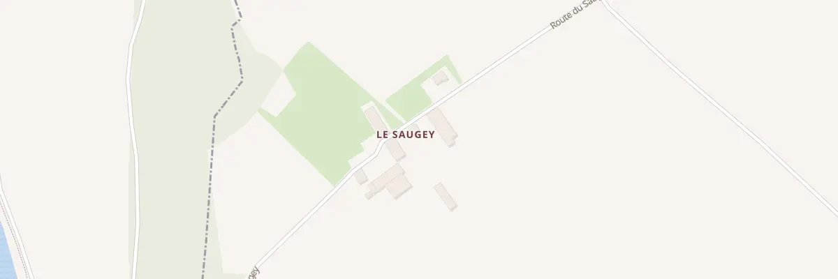 Plan du 5189 Le Saugey à Brangues