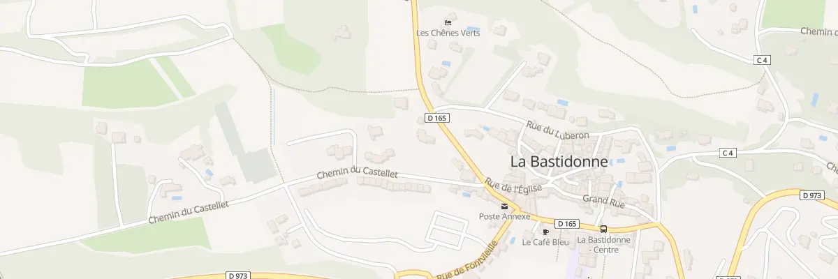 Plan du 25 Rte de la Tour d’Aigues à La Bastidonne
