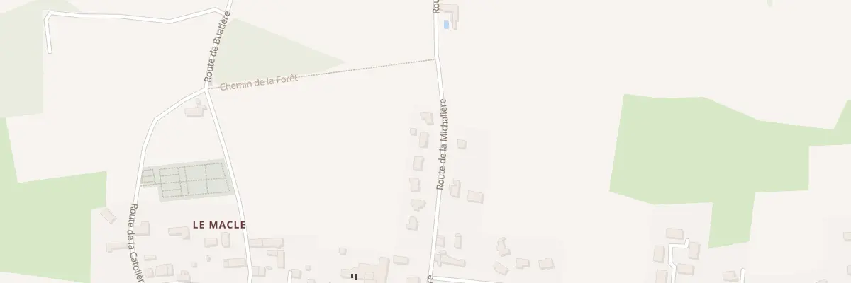 Plan du 397 Rte de la Michalière aux Abrets en Dauphiné