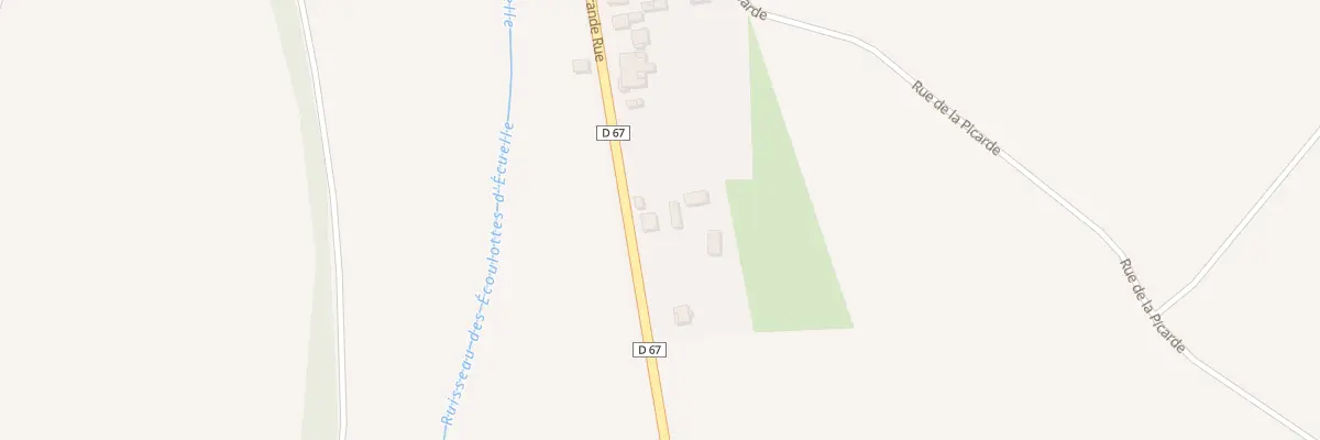 Plan du 4 Gr Grande Rue à Oyrières