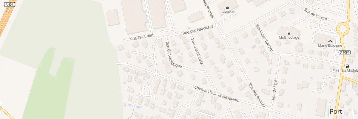 Plan du 5 Rue de Bourgogne à Port