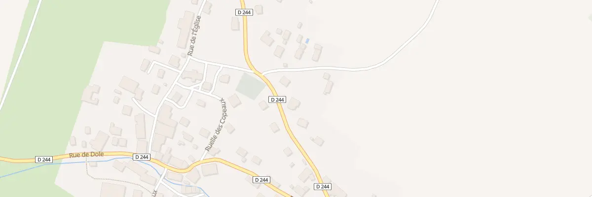 Plan du 30 Rue Neuve à Falletans