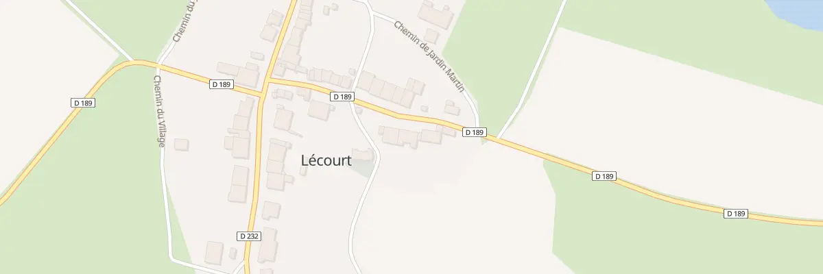 Plan du 10 Rue des Tilleuls à Lécourt à Val-de-Meuse
