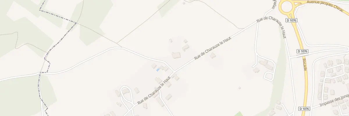 Plan du 44 Rue de Charauze-le-Haut à Voiron