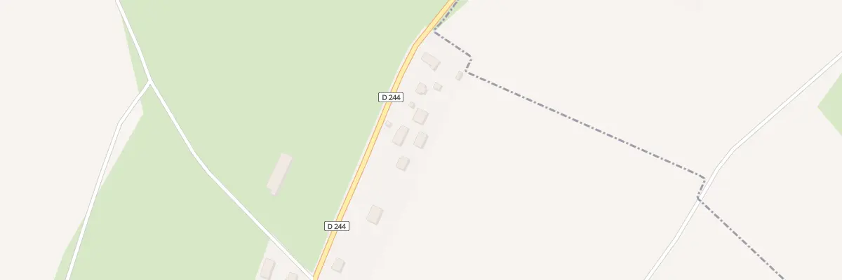 Plan du 6B Rue des Bevoyes à Falletans