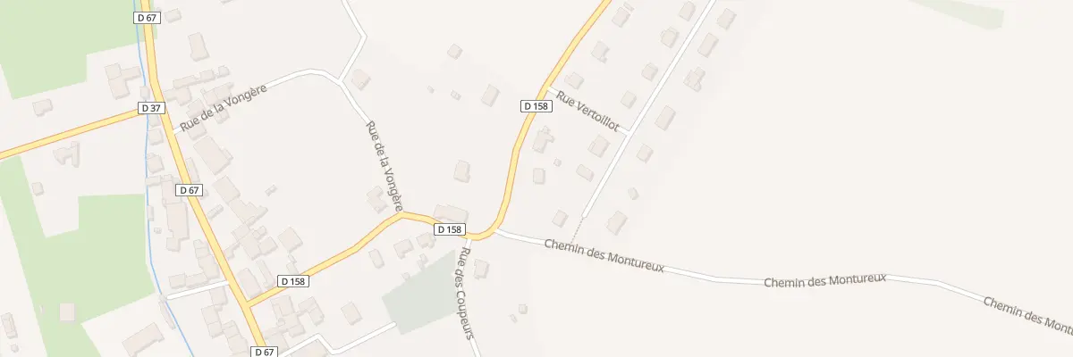Plan du 10 Rue d’Achey à Oyrières