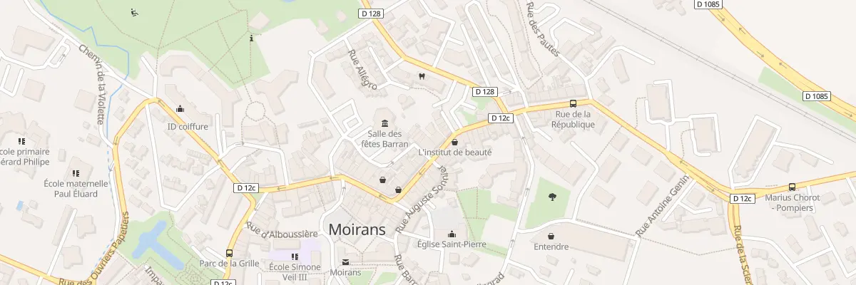 Plan du 2 Rue du Château à Moirans