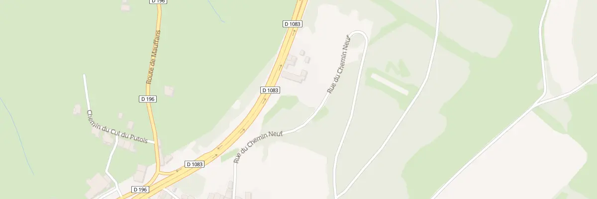 Plan du 258 Rte Nationale à Mantry
