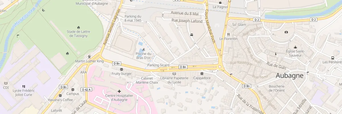 Plan du 20 Crs Barthelemy à Aubagne