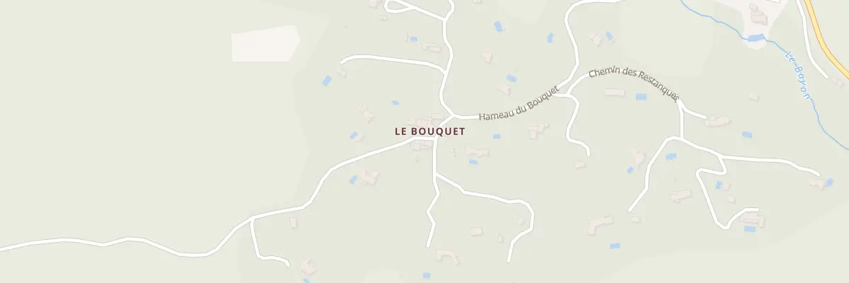 Plan du 5032 Le Bouquet à Saint-Antonin-sur-Bayon