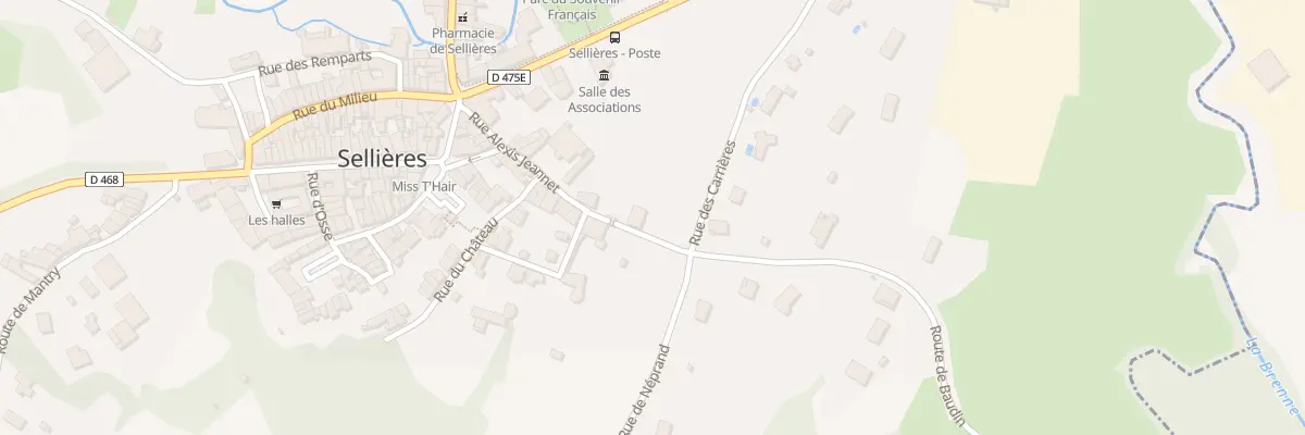 Plan du 9 Rue Alexis Janet à Sellières